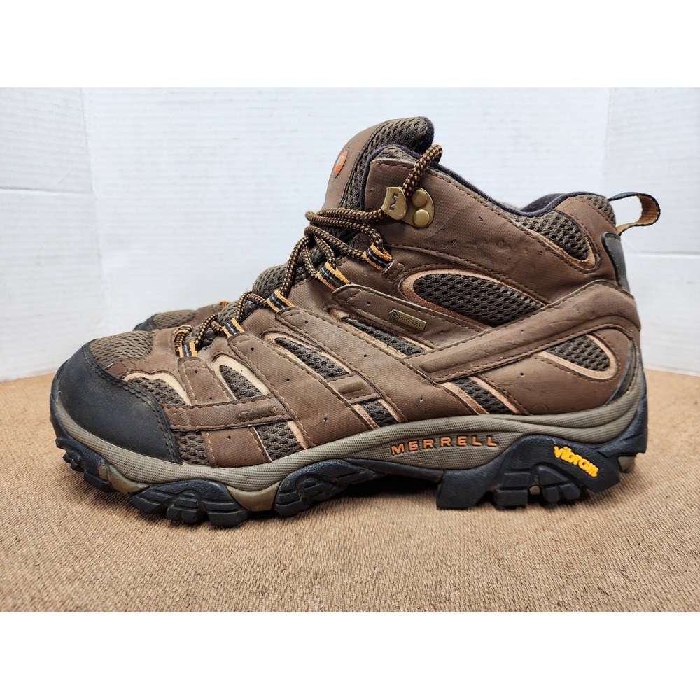 Merrell Moab 2 Waterproof  Hiking Mid Boots Brown Men's Size 11.5